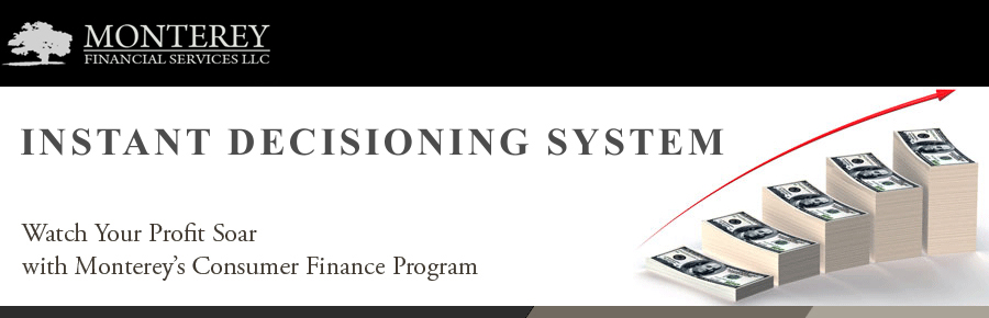 Instant Decisioning System Banner